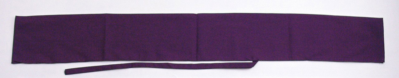 刀袋【紫/小刀用】(裏地なし)
