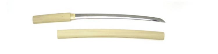国産高級模造刀 - 白鞘【小刀】 | [大和企画]ナイフ、クロスボウ