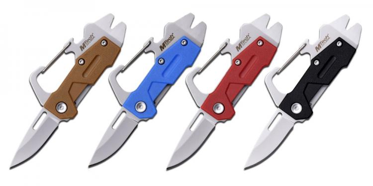 マスターカット MASTERCUTLERY　MT-1196POP ユーティリティナイフ(赤・黒・青・茶)【C】