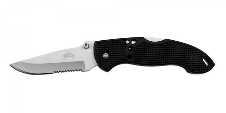 マスターカット MASTERCUTLERY　MU-1123BK ポケットフォルダー　半波　ブラック【C】