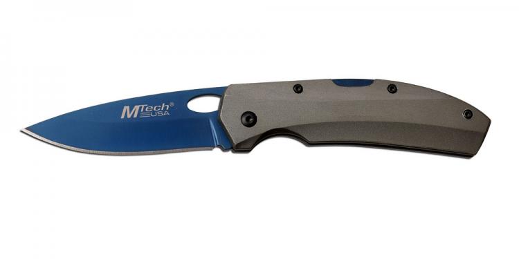 マスターカット MASTERCUTLERY　MT-1076GY ジェントルマンナイフ　グレー【C】