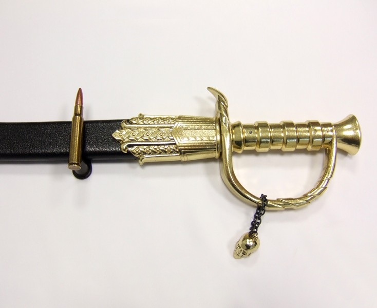 Denix デニックス 4195 ブラック ベアード海賊サーベル ゴールド 18世紀 95cm 大和企画 ナイフ クロスボウ スタンガン等 護身用品 護身グッズ の販売 通販 通信販売